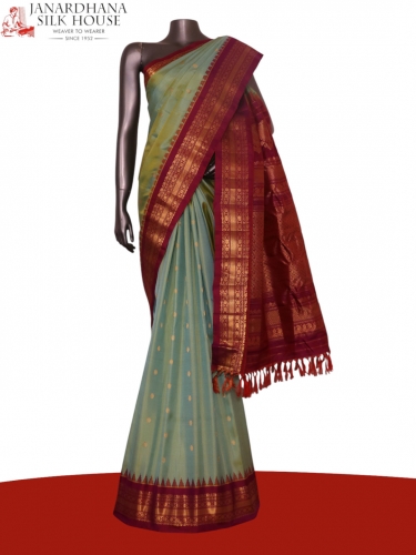 Exclusive Pure Gadwal Silk Saree